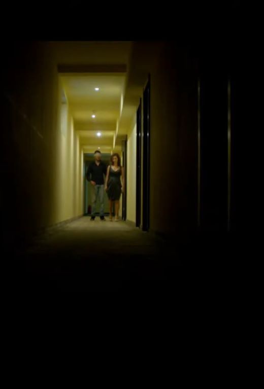 Belső. Hotel - éjszaka